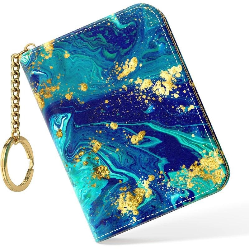 PU kožený peňaženkový puzdro na karty, štýl zrelá žena, na domáce uloženie