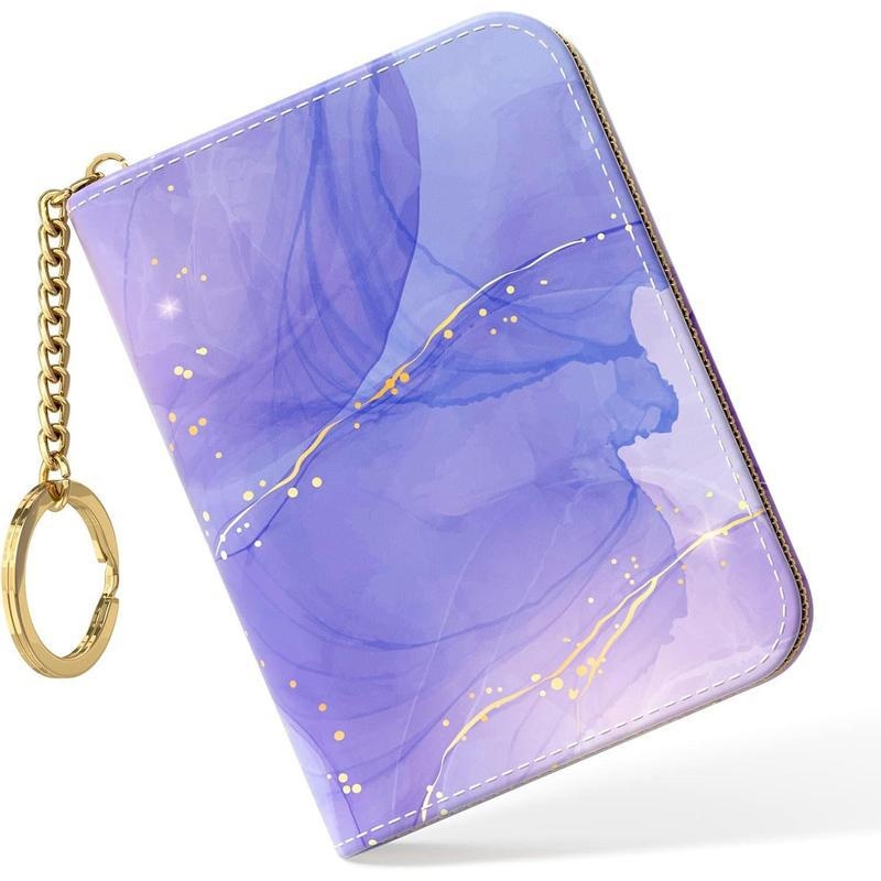 PU kožený peňaženkový puzdro na karty, štýl zrelá žena, na domáce uloženie