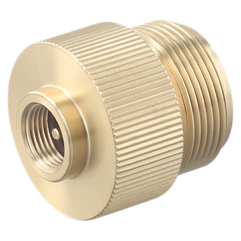 Gaoxin gāzes tvertnes adapters Propāna/MAPP gāzes pistoles lietošanai kempingā – vītņots savienojums, vēja izturīgs