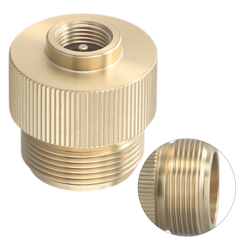 Gaoxin adaptér pre fľašu Propán/MAPP pre zváračskú pištoľ na kempovanie – závitové pripojenie, vetruodolný