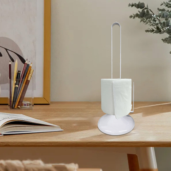 Stolni držač za kuhinjsku rolu od nehrđajućeg čelika, dvije etaže, sklopni, bez bušenja, višestruka namjena