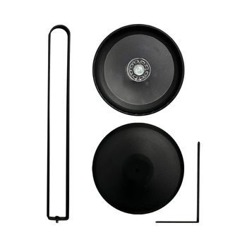 Stolni držač za kuhinjsku rolu od nehrđajućeg čelika, dvije etaže, sklopni, bez bušenja, višestruka namjena