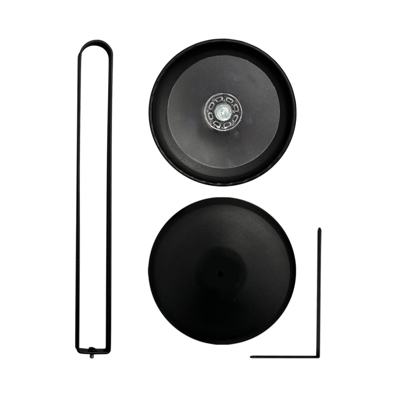 Stolni držač za kuhinjsku rolu od nehrđajućeg čelika, dvije etaže, sklopni, bez bušenja, višestruka namjena