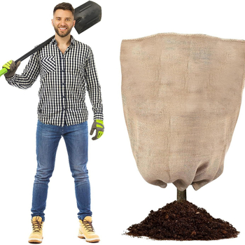 Sáčok na sadenie z ľanu s ochranou proti mrazu a šnúrkou, model BD1018988241