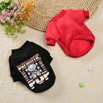 Mikina pre domáce zvieratá, karikatúrny štýl, polyester materiál, značka Pampering, pôvod Hunan