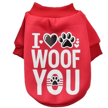 Mikina pre domáce zvieratá, karikatúrny štýl, polyester materiál, značka Pampering, pôvod Hunan