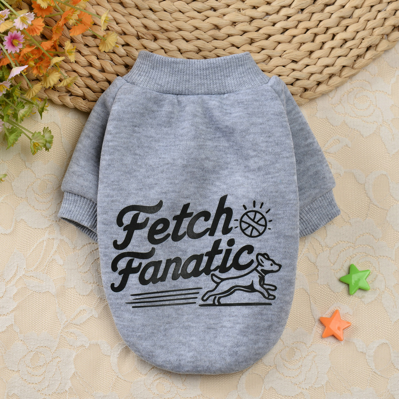 Mikina pre domáce zvieratá, karikatúrny štýl, polyester materiál, značka Pampering, pôvod Hunan