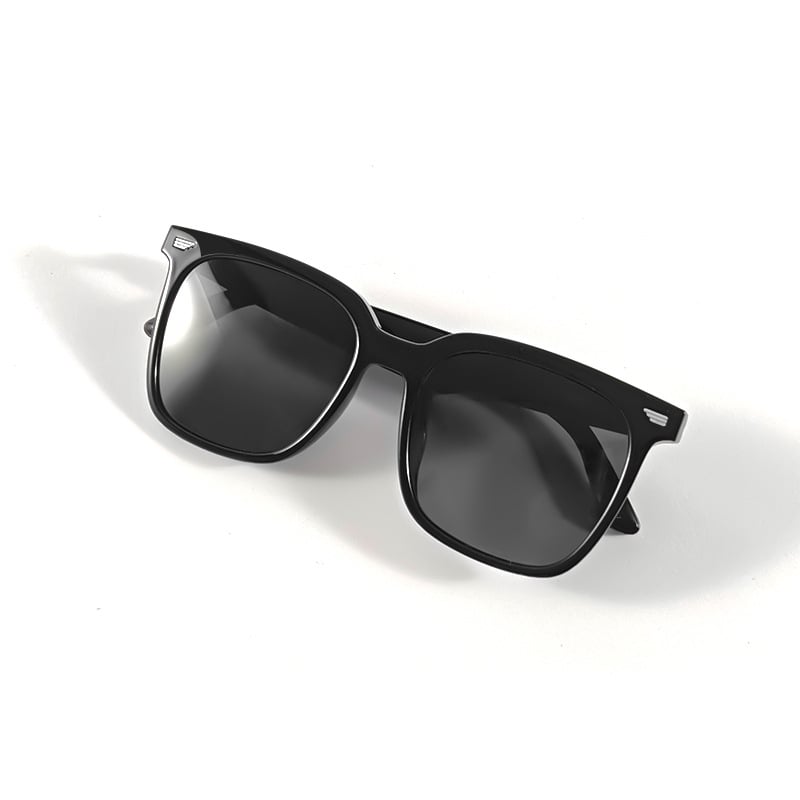 GS01 viedās brillēs ar audio zvaniem un mūzikas atskaņošanu, UV400 aizsardzība, taustes vadība, bezvadu diapazons 10 m