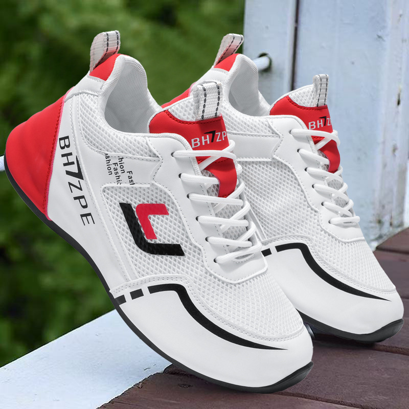 Mužské Casual Dad Shoes s PU hornou časťou, EVA stielka, PVC podrážka, elastická páska na zapínanie, zaoblená špička