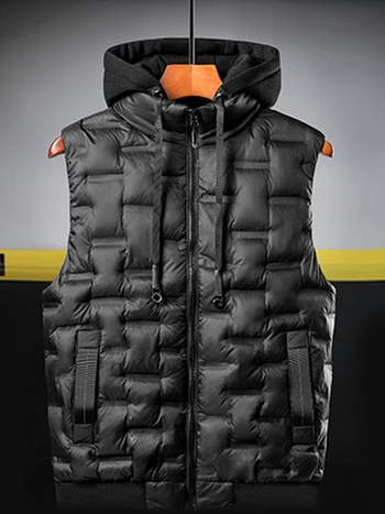 Vesty a gilety — s pruhovaným vzorom, voľný strih, corduroy látka, jar 2025, športový štýl