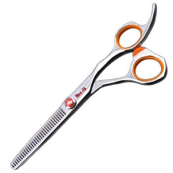 Sada kaderníckych nožníc – ploché a zubové čepele, Yilong, rednutie 25-30, 28-30 zubov