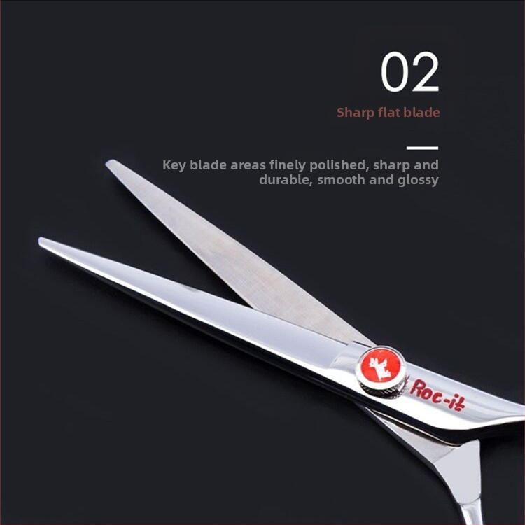 Juukselõikusnožide komplekt – lame ja hammastega terad, Yilong bränd, lahjendamine 25–30, 28–30 hamba