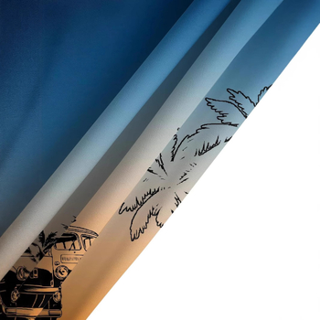 Košele s krátkymi rukávmi, 3D tlač, Slub bavlna s elastanom a polyesterom, golier košeľový, jedno gombové zapínanie, voľný casual strih, jar 2025