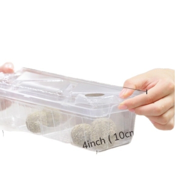 Mačací záchod s ťahacou rukoväťou, plne uzavretý, PE materiál, Forest Technology