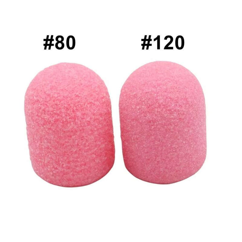 Pedikúra piesková zátka, plastová základňa, nástroj na leštenie povrchu nechtov