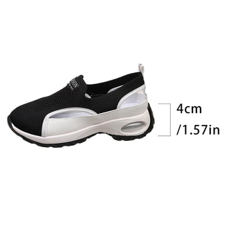 Dámske slip-on športové sandále, sieťovaný vrch, gumová podrážka, guľatá špička, európsko-americký štýl, jar 2025