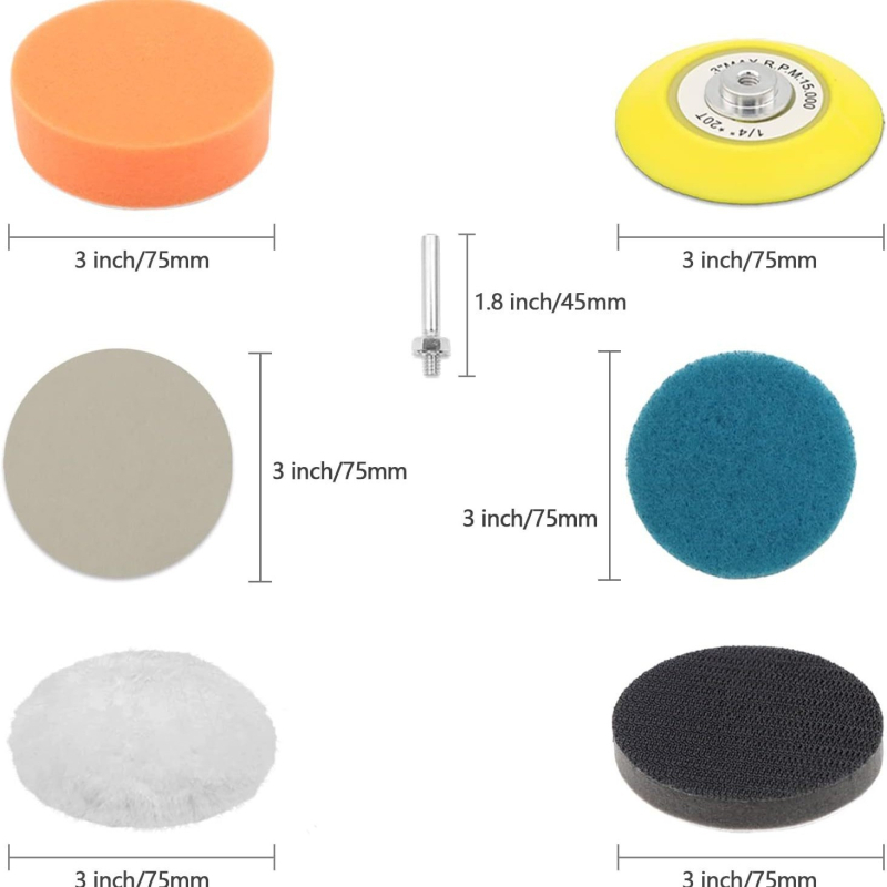 Sada brúsnych papierov na opravu svetlometov auta, brúsne dosky zo silikónkarbidu na odstránenie oxidácie a leštenie