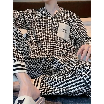 K4308 Nylonové pyžamá a domáce oblečenie, Prémiový vzhľad, 100% hlavný materiál, jar, uvedené pred rokom 2014