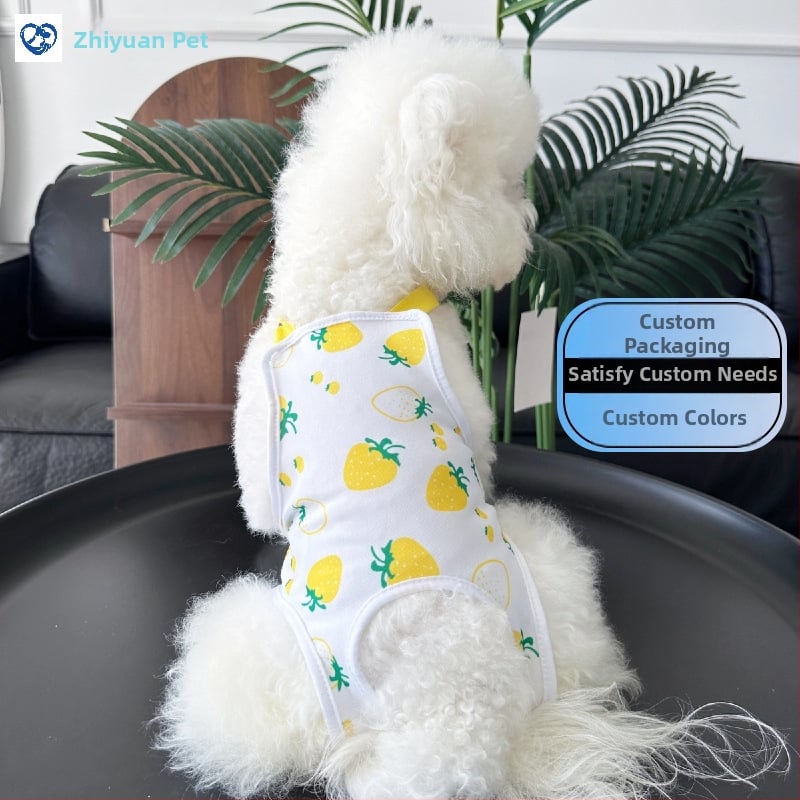 Fyziologické nohavice pre fenku psa • Polyester • Štýl princezna • Značka: Aite Pet • Pôvod: Jiangsu