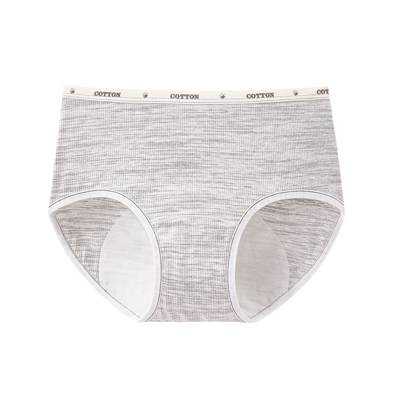 Antibakteriálne hygienické nohavičky pre ženy so strednou výškou pásu, hlavný materiál 80% viskóza v syntetickej zmesi, vnútorná vložka 100% bavlna, pruhovaný vzor, fyziologické použitie, pre tínedžerky