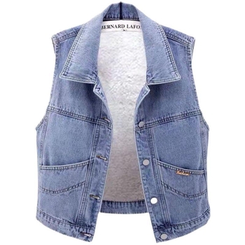 Dámska vesta s polo golierom - chenille látka; 50-70% elastán; normálny strih