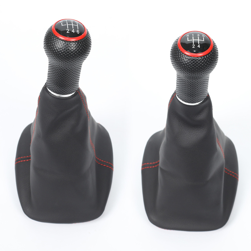 Set zaštite od prašine za ručicu mjenjača za Volkswagen Golf 4 s crvenom linijom