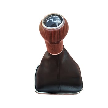Ručica mjenjača Peach Wood Grain za VW Golf 4 — ručni, otporna na prašinu
