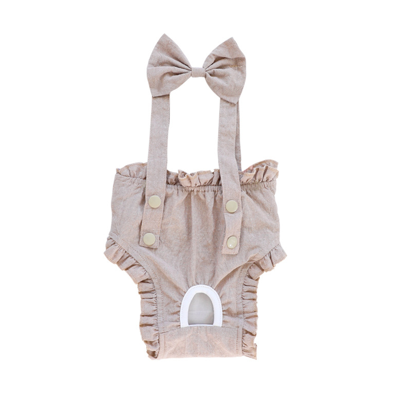 Bavlnené hygienické nohavice pre domáce zvieratá, pre samice (mačky a psy), značka iBeans, súkromná značka k dispozícii, kategória: hygienické nohavice