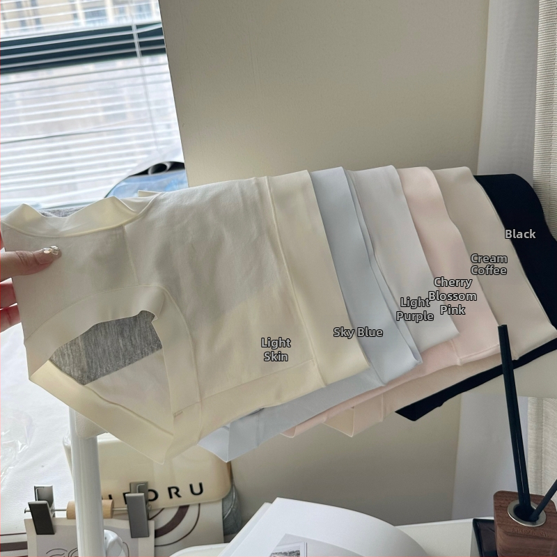 Sieviešu kokvilnas biksītes ar vidukļa vidējo līmeni, 95% kokvilna; starpenes odere: viskoze 100%