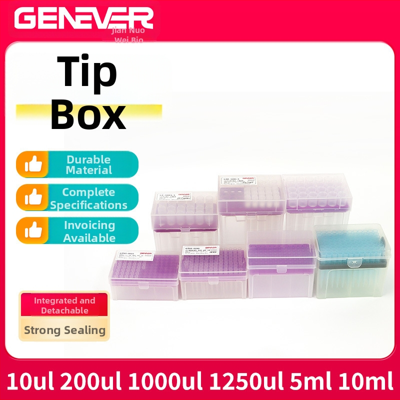 Jiannuowei Krabička na špičky pipety (10 µL, 200 µL, 5 mL, 10 mL)