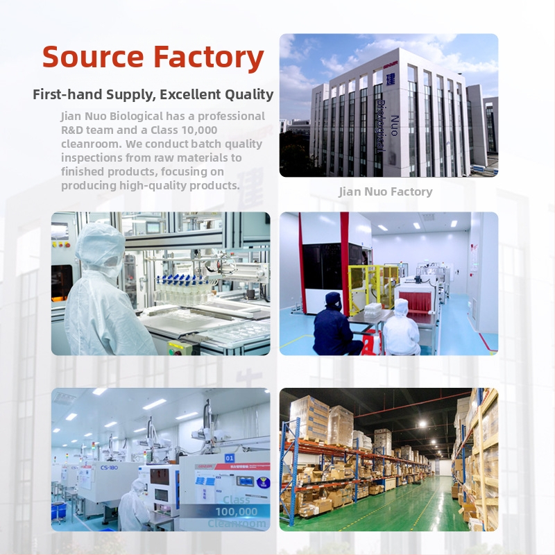 Jiannuowei Pipetės galiukų dėžutė (10 µL, 200 µL, 5 mL, 10 mL)