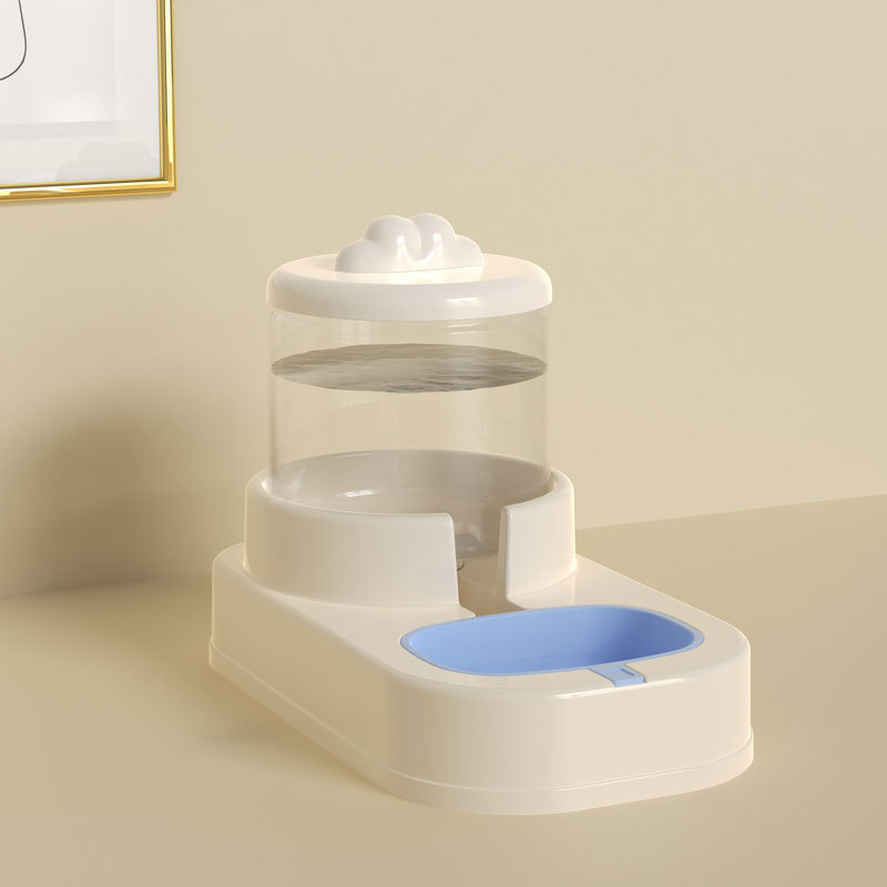 Automatický dávkovač vody pre mačky s dvoma misami v tvare mačacích uší • Materiál: PP • Značka: Meow and • Komplet: Áno • Určené pre: Mačka