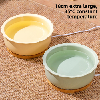 Keramický zásobník na vodu pre mačky s konštantnou teplotou a veľkou kapacitou, značka Bomeitao