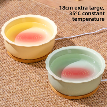 Keramický zásobník na vodu pre mačky s konštantnou teplotou a veľkou kapacitou, značka Bomeitao