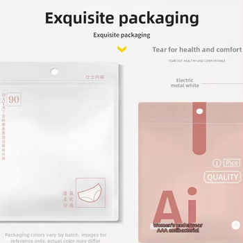 Ženské menštruačné nohavičky, stredný pás, hlavný materiál 95% bavlna, rozkroková vložka 80% viskóza