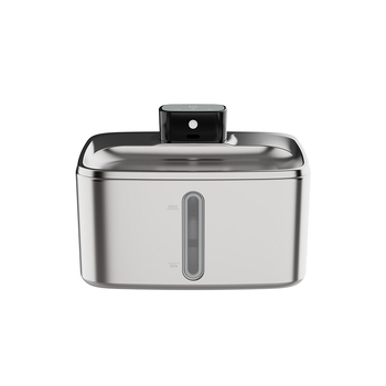 Dvojmódový zásobník vody pre domáce zvieratá z nerezovej ocele, objem 4 L, odnímateľný, vhodný pre psov a mačky, model YPD-C016