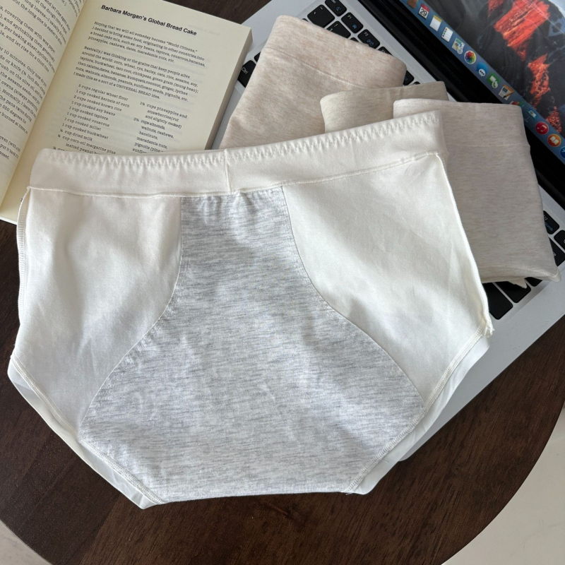 Dámske menštruačné nohavičky – 95% bavlna, stredný pás, intímna podšívka 95% viskóza, fyziologická funkcia, pre mladé ženy