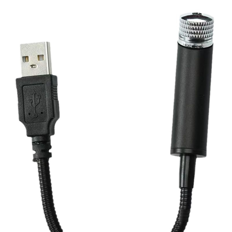 LED strešné auto svetlo s projekciou hviezdnej oblohy, model 12, 5V, 3.9W