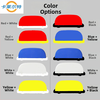 Таксиметрова лампа за покрив с магнитна основа, LED, 3W, 12V, модел OLT-2712