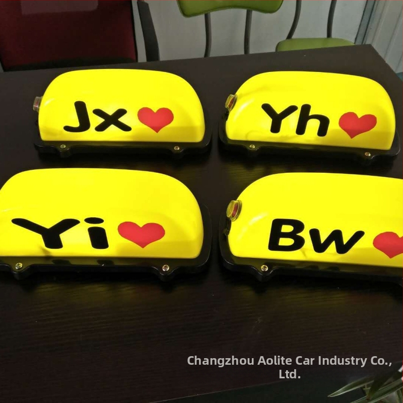 Таксиметрова лампа за покрив с магнитна основа, LED, 3W, 12V, модел OLT-2712