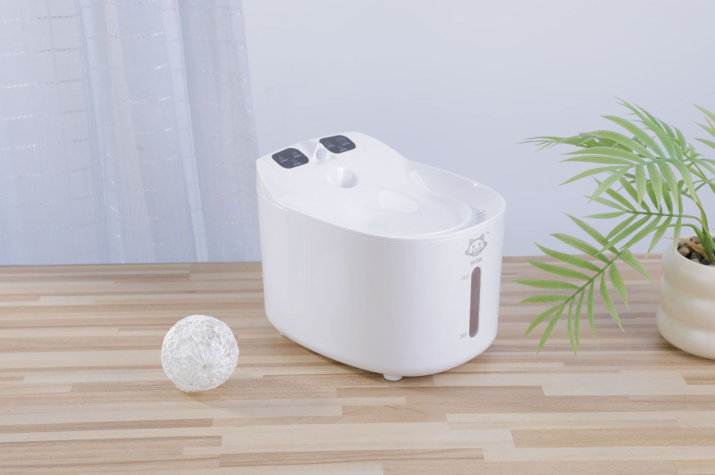 Inteligentný zásobník vody pre domáce zvieratá s USB nabíjaním, automatická cirkulácia a filtrácia, odnímateľný — pre mačky a psy, model MSW102