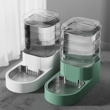 Automatický dávkovač vody pre domáce zvieratá (mačky a psy) – fontána na vodu, nezávislý dizajn, bez ovládania cez app, plneautomatické