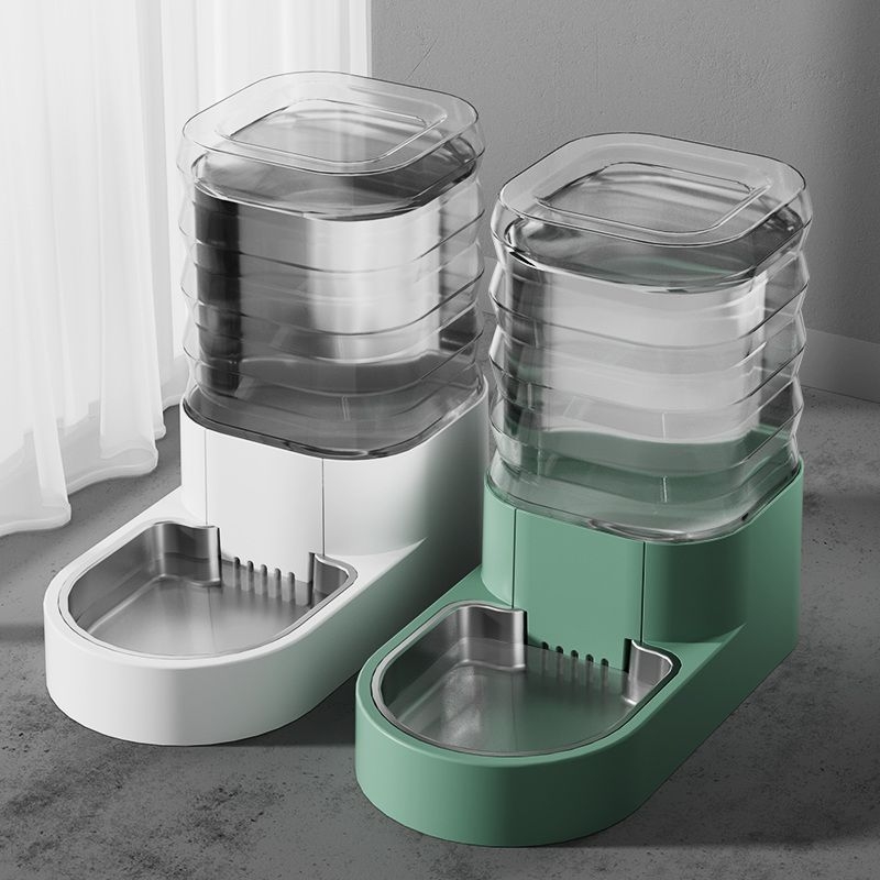 Automatický dávkovač vody pre domáce zvieratá (mačky a psy) – fontána na vodu, nezávislý dizajn, bez ovládania cez app, plneautomatické