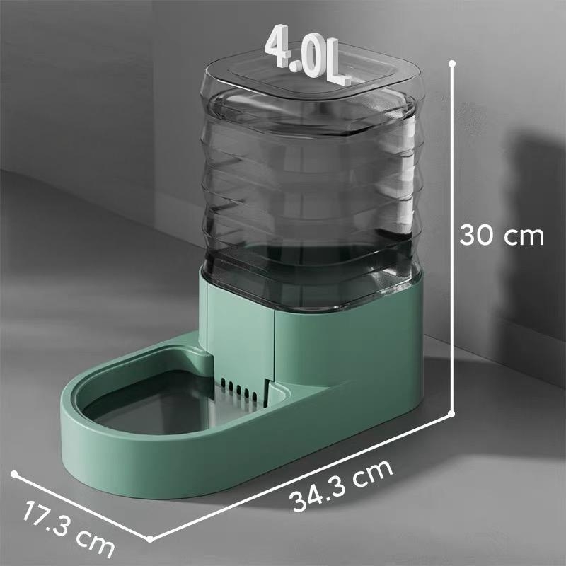 Automatický dávkovač vody pre domáce zvieratá (mačky a psy) – fontána na vodu, nezávislý dizajn, bez ovládania cez app, plneautomatické