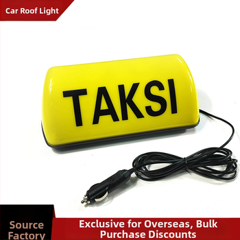 Taxi strešné svetlo OLT-2910, magnetická základňa, LED 3W, 12V, 500 lm