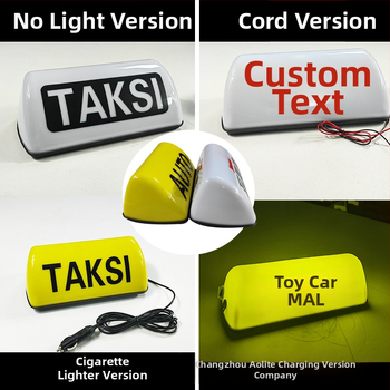 Taxi strešné svetlo OLT-2910, magnetická základňa, LED 3W, 12V, 500 lm