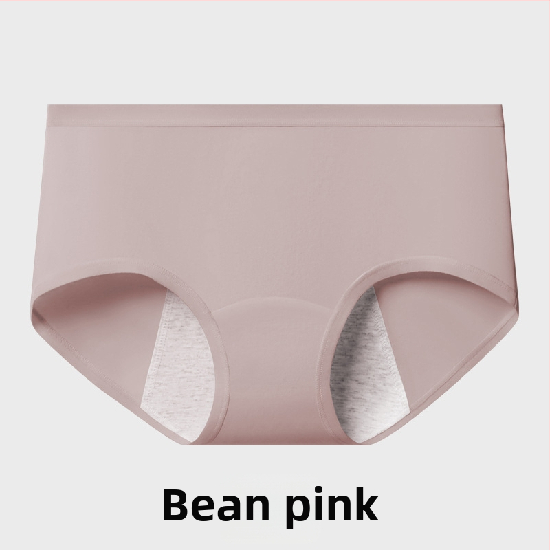 Ženské bavlnené menštruačné spodné nohavice s antibakteriálnou ochranou – stredný pás, hlavný materiál 95% bavlna, výstelka intímnej zóny 100% bavlna, jednofarebný vzor, priedušné