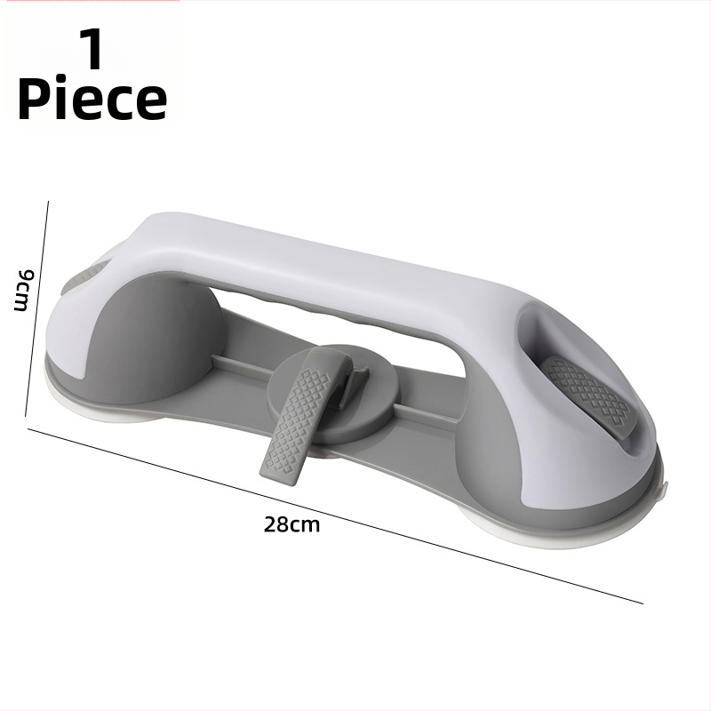 Dverová rúčka so sacím prvkom do kúpeľne – multifunkčná bezpečnostná rúčka, plast, model 7183, značka Jihui