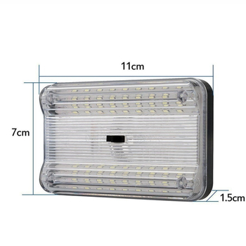 Auto LED strešné svetlo GT-699, 5W, 12V, 130 lm