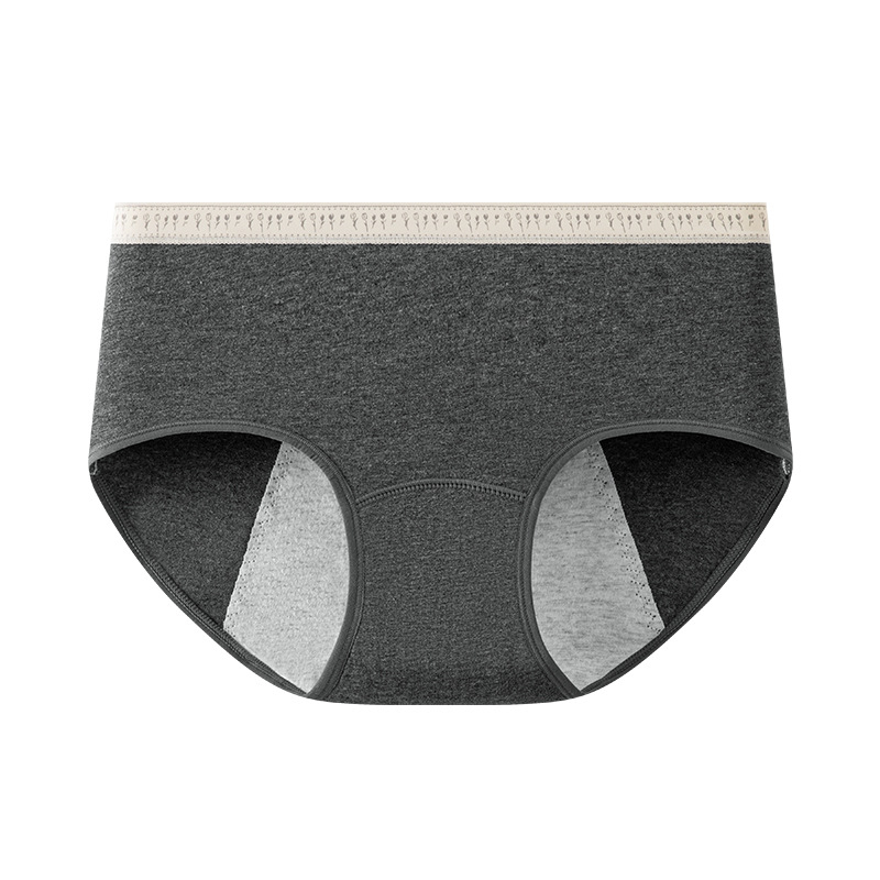 Fyziologické bavlnené dámske nohavičky, stredný pás, rýchloschnúce, hlavný materiál 95% bavlna, výstelka v rozkroku 100% bavlna